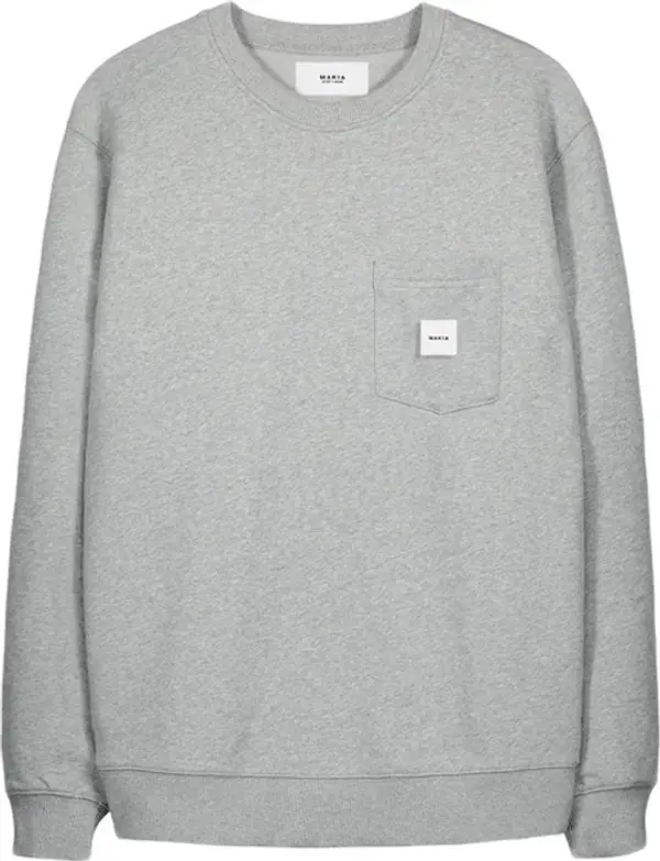 Makia Makia Square Pocket Sweatshirt M Muškarci - Dukserice i džemperi s kapulja Makia - Siva - M41073_923-L - Size: L
