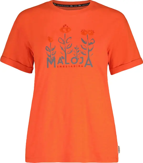 Maloja Maloja Cauria W Žene - Majice Maloja - Crvena - 33417-1-8046-XS - Size: XS