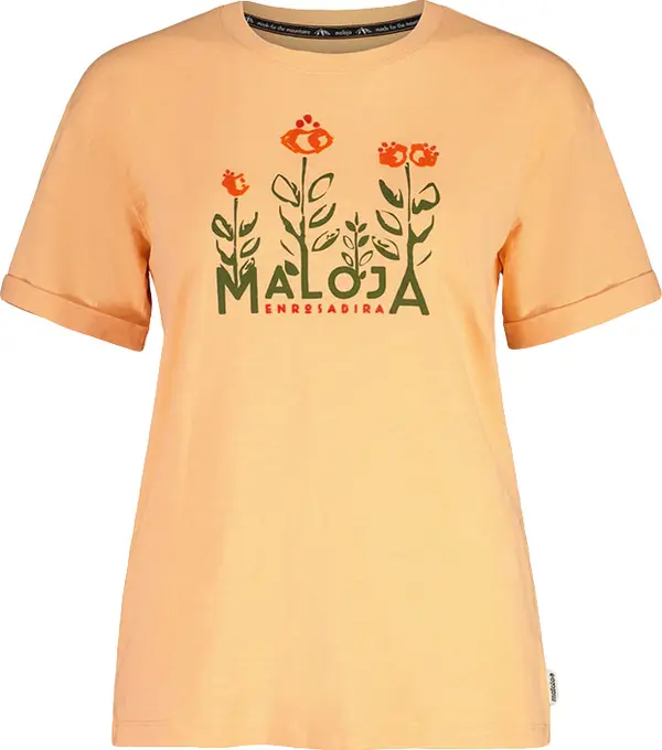 Maloja Maloja Cauria W Žene - Majice Maloja - Narančasta - 33417-1-8584-XS - Size: XS