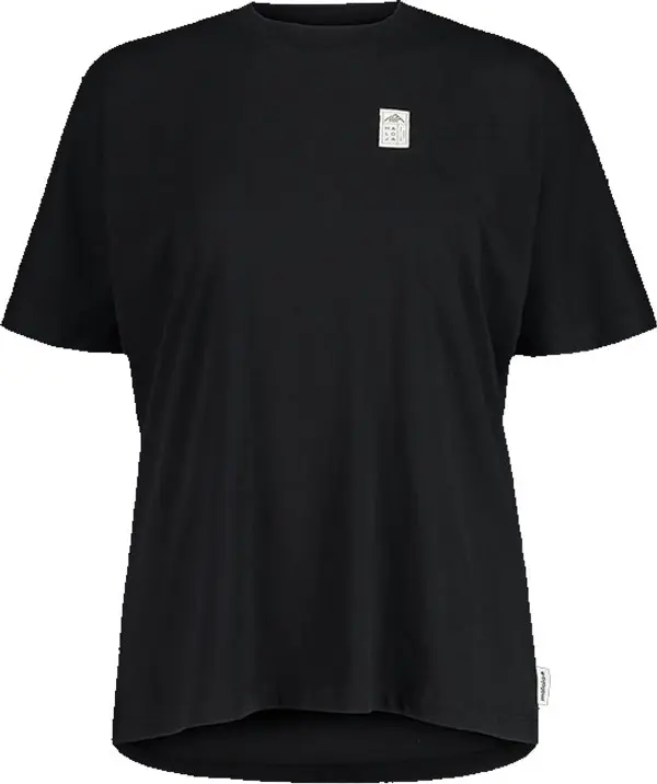 Maloja Maloja Distelfalter Moonless T-shirt W Žene - Majice Maloja - Crna - 32407-1-0817-S - Size: S
