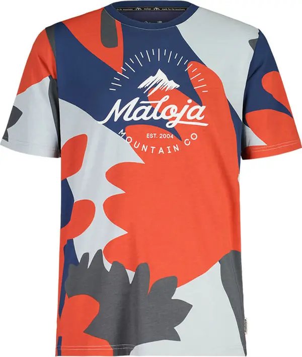 Maloja Maloja Dürrnstein M Muškarci - Majice Maloja - Crvena - 33513-1-8613-S - Size: S