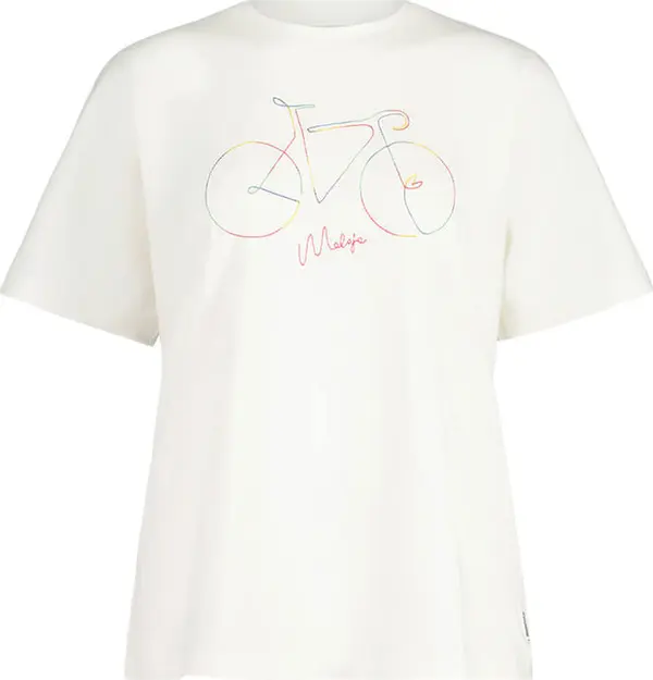 Maloja Maloja IseranM Žene - Majice Maloja - Bijela - 35411-1-8585-S - Size: S
