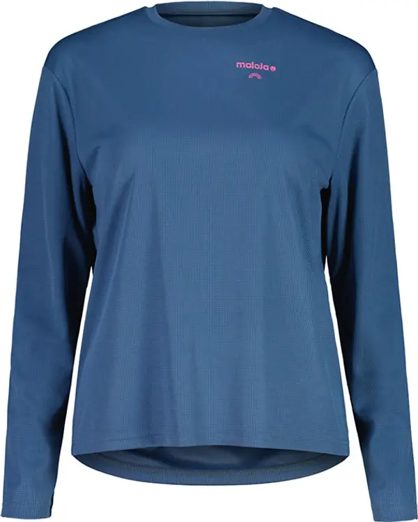 Maloja Maloja LoganM. Žene - Majice Maloja - Plava - 41119-1-1225-XS - Size: XS