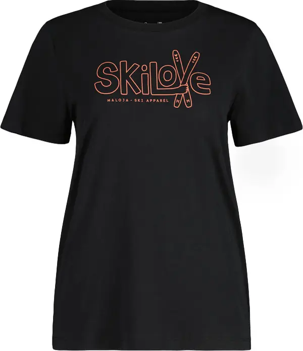 Maloja Maloja Margam W Žene - Majice Maloja - Crna - 34404-1-0817-S - Size: S