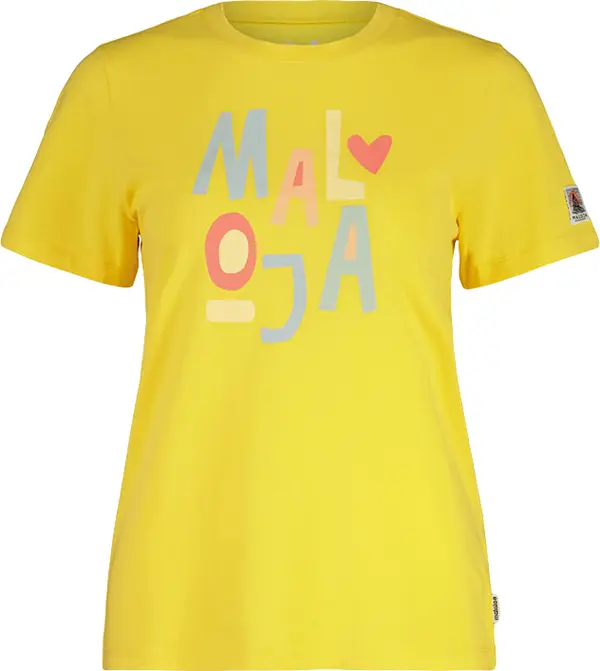 Maloja Maloja Masetta W Žene - Majice Maloja - Žuta - 33407-1-7032-S - Size: S