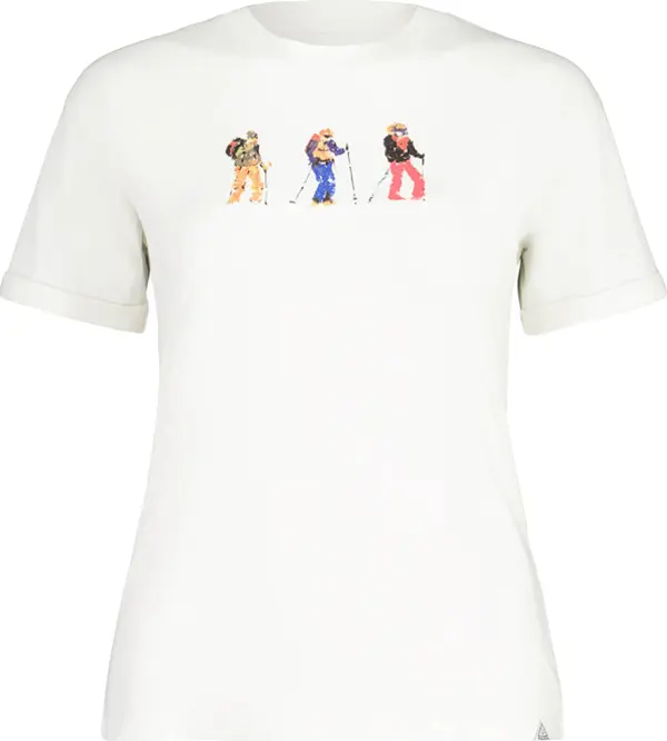Maloja Maloja Schlarignam W Žene - Majice Maloja - Bijela - 36408-1-8806-S - Size: S