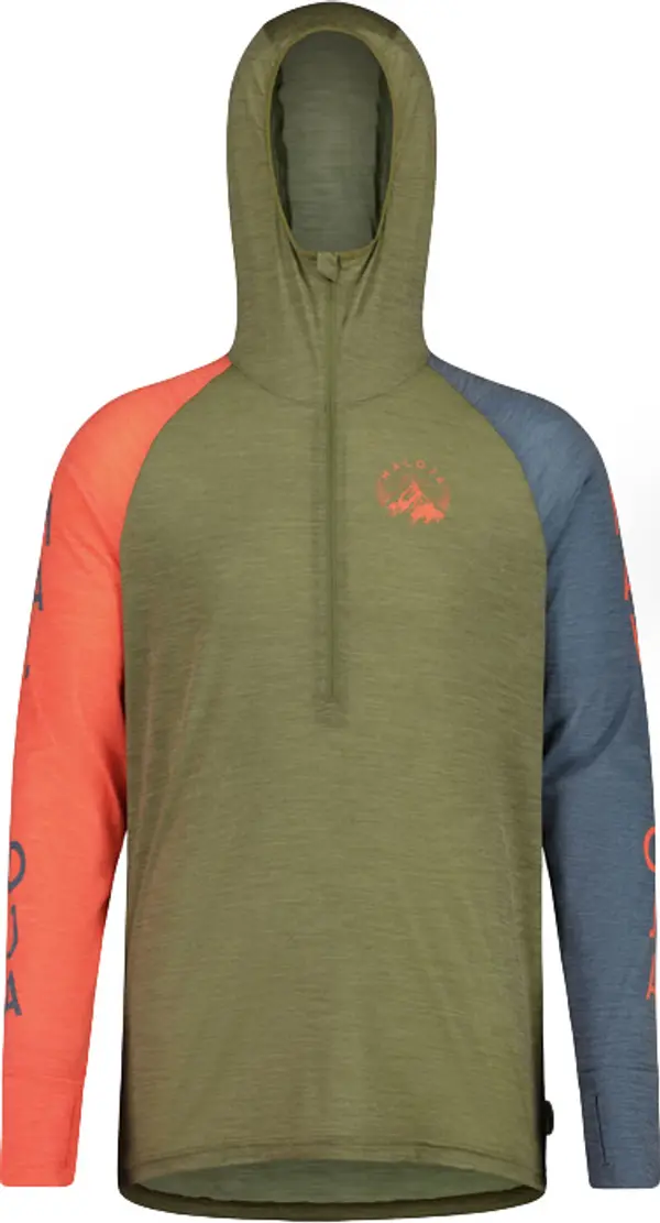 Maloja Maloja Zrodom Muškarci - Dukserice i džemperi s kapulja Maloja - Zelena - 34256-1-0562-M - Size: M