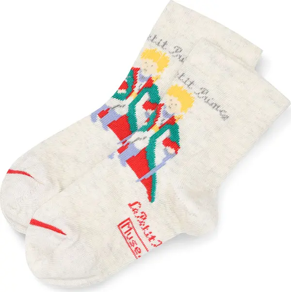 MuseARTa MuseARTa Le Petit Prince - General Unisex - Nogavice MuseARTa - Svijetlo smeđa - PP-GE-57-31-34 - Size: 31-34