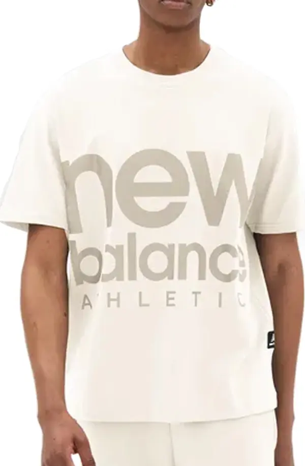 New Balance New Balance Athletics Unisex Out of Bounds Tee Muškarci - Majice New Balance - Bijela - UT23505SST-XS/S - Size: XS/S