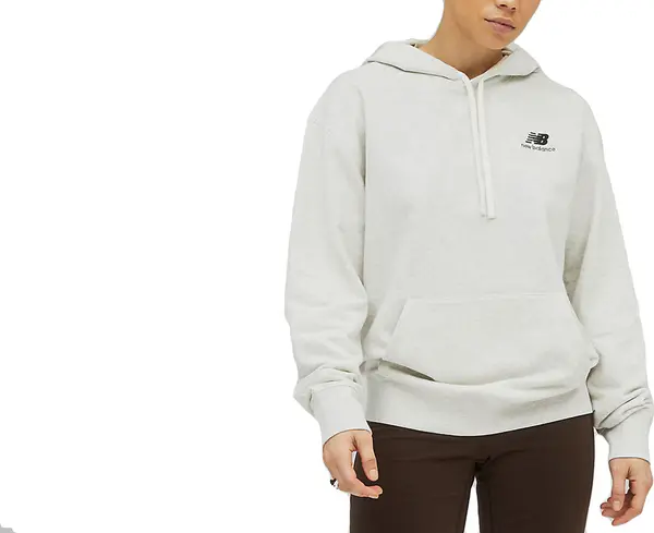 New Balance New Balance Uni-ssentials French Terry Hoodie Unisex - Dukserice i džemperi s kapulja New Balance - Siva - UT21500SAH-XS/S - Size: XS/S