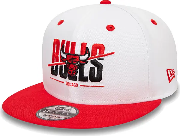New Era New Era Chicago Bulls Crown White 9FIFTY Snapback Cap Unisex - Glavni pokrivači New Era - Bijela - 60435045-S/M - Size: S/M