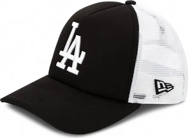 New Era New Era LA Dodgers Clean Blue A-Frame Trucker Cap Unisex - Glavni pokrivači New Era - Crna - 11405498-One-size - Size: One size