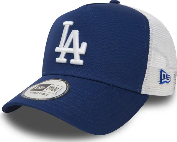 New Era New Era LA Dodgers Clean Blue A-Frame Trucker Cap Unisex - Glavni pokrivači New Era - Plava - 11405497-One-size - Size: One size
