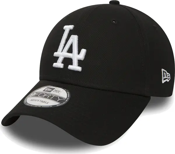New Era New Era LA Dodgers Essential Black 9FORTY Cap Unisex - Glavni pokrivači New Era - Crna - 11405493-One-size - Size: One size