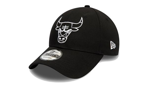 New Era New Era Chicago Bulls Essential Outline Black 9FORTY