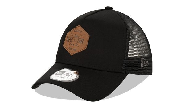 New Era New Era Patch Black A-Frame Trucker Cap