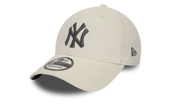 New Era New Era New York Yankees MLB Cord Off White 39THIRTY Stretch Fit Cap