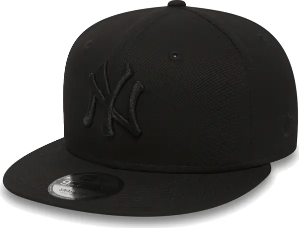 New Era New Era Yankees Black 9FIFTY Cap Unisex - Glavni pokrivači New Era - Crna - 11180834-S/M - Size: S/M