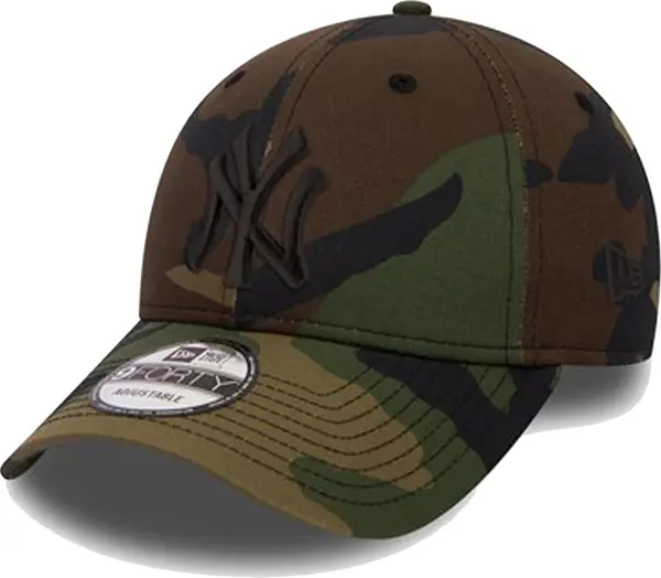 New Era New Era Yankees Essential Camo 9FORTY Cap Unisex - Glavni pokrivači New Era - Višebojna - 11357008-One-size - Size: One size
