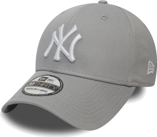 New Era New Era Yankees Essential Grey 39THIRTY Cap Unisex - Glavni pokrivači New Era - Siva - 10298279-S/M - Size: S/M