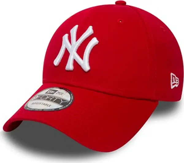 New Era New Era Yankees Essential Red 9FORTY Cap Unisex - Glavni pokrivači New Era - Crvena - 10531938-One-size - Size: One size