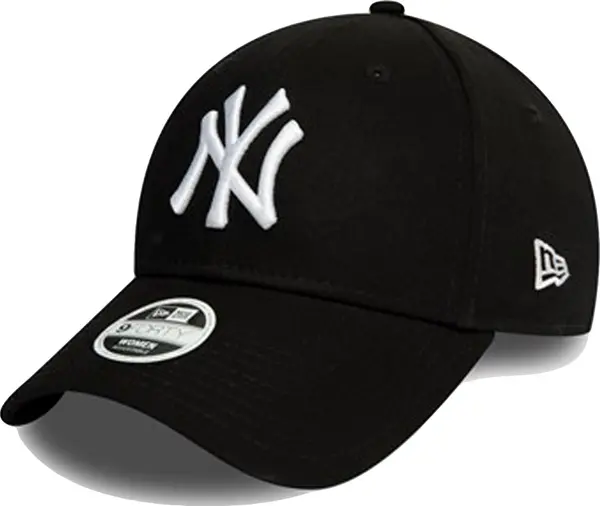 New Era New Era Yankees Essential Womens Black 9FORTY Cap Unisex - Glavni pokrivači New Era - Crna - 12122741-One-size - Size: One size