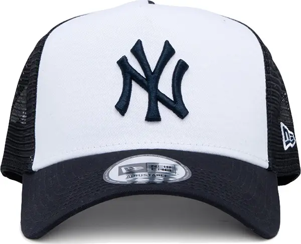 New Era New Era Yankees Team Colour White A-Frame Trucker Cap Unisex - Glavni pokrivači New Era - Plava - 12380796-One-size - Size: One size