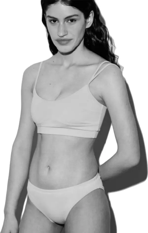 Norba Clothing Norba Low Waist Swim Briefs White Žene - Dolje Norba Clothing - Roza - NRB-LW-W-XS - Size: XS