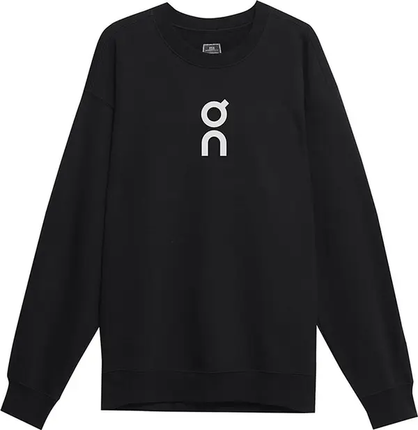 On On Club Crew M Black Muškarci - Dukserice i džemperi s kapulja On - Crna - 1ME10340553-L - Size: L