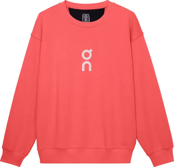 On On Club Crew M Muškarci - Dukserice i džemperi s kapulja On - Crvena - 1ME10340244-S - Size: S
