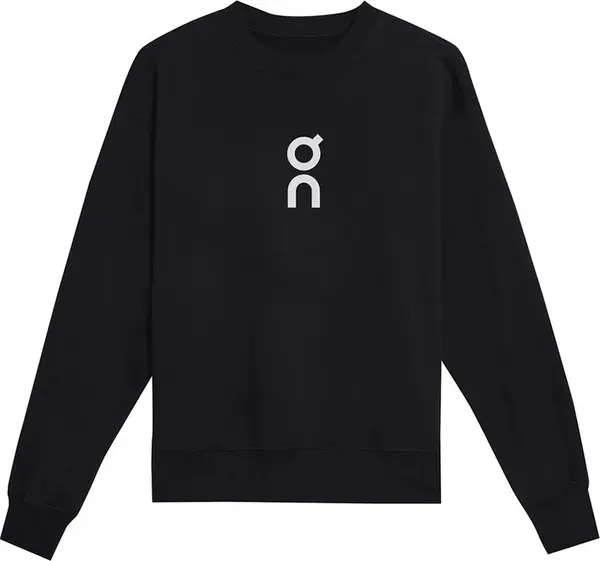 On On Club Crew W Black Žene - Dukserice i džemperi s kapulja On - Crna - 1WE10470553-XS - Size: XS