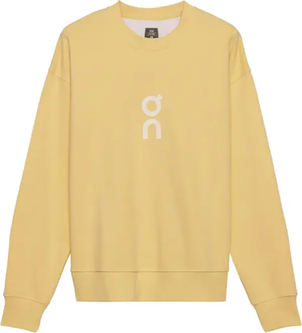 On On Club Crew W Žene - Dukserice i džemperi s kapulja On - Žuta - 1WE10473537-XS - Size: XS