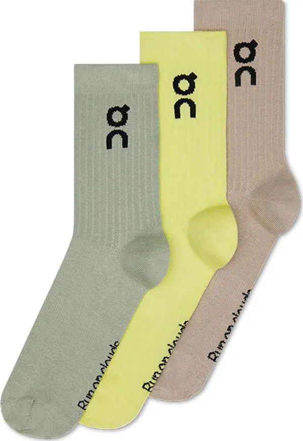 On On Logo Sock High 3P Unisex - Nogavice On - Velikobojan - 2UF10314481-XS - Size: XS