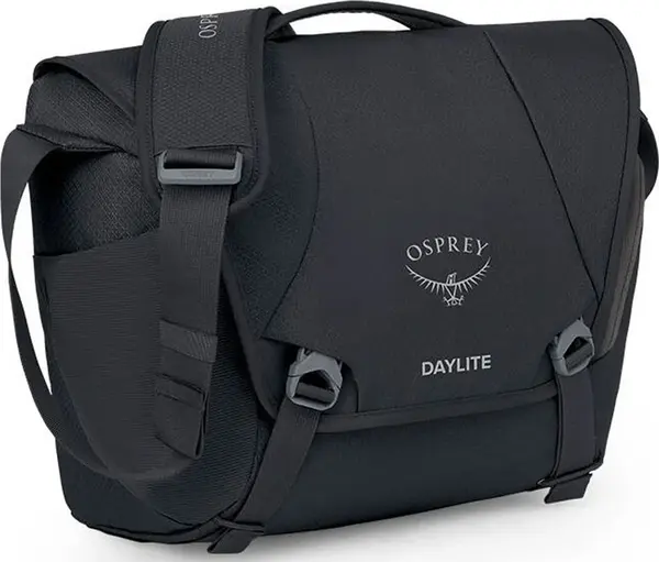 Osprey Osprey Daylite Messenger Black Unisex - Ruksaci i torbe Osprey - Crna - 10048682OSP-One-size - Size: One size