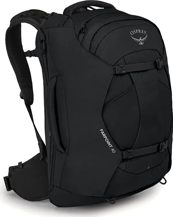 Osprey Osprey Farpoint 40 Black Unisex - Ruksaci i torbe Osprey - Crna - 10003320OSP-One-size - Size: One size