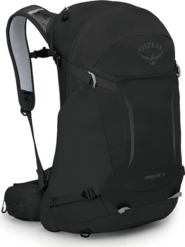 Osprey Osprey Hikelite 28 Black Unisex - Ruksaci i torbe Osprey - Crna - 10030939OSP-S/M - Size: S/M