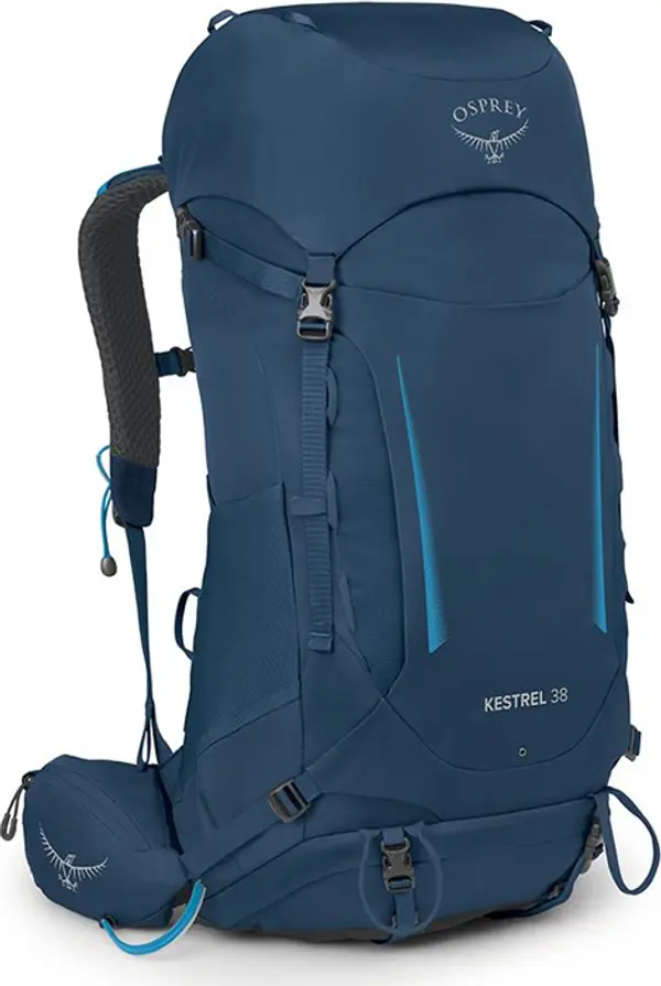 Osprey Osprey Kestrel 38 Atlas Blue S/M Unisex - Ruksaci i torbe Osprey - Plava - 10030946OSP-One-size - Size: One size