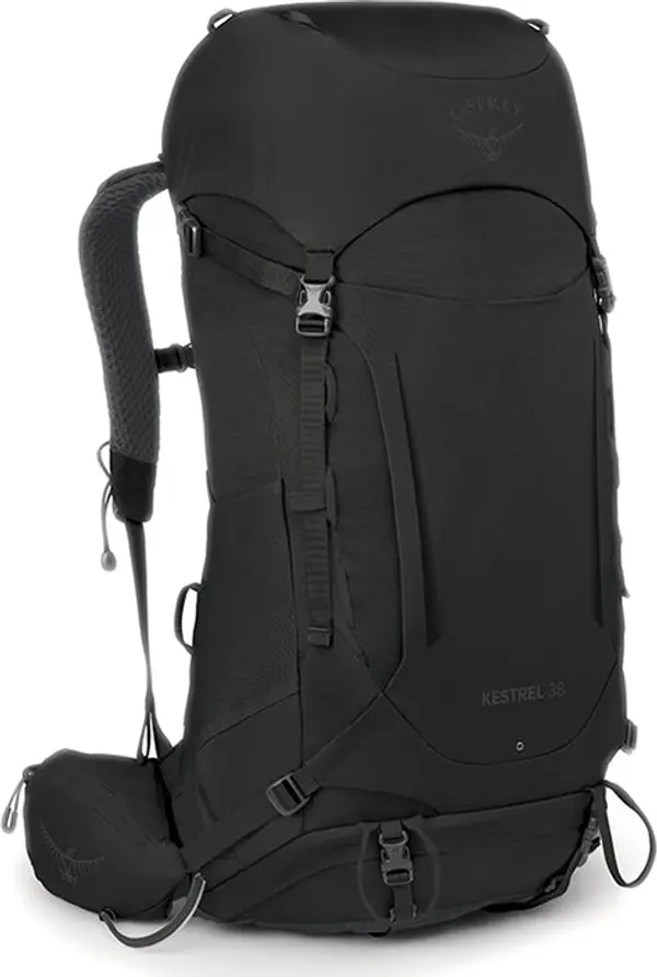 Osprey Osprey Kestrel 38 II Black Unisex - Ruksaci i torbe Osprey - Crna - 10004767OSP-One-size - Size: One size