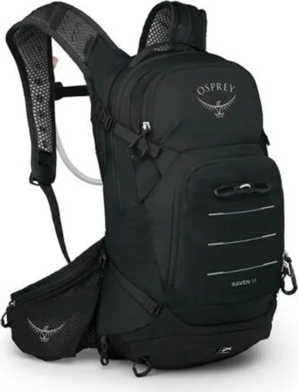 Osprey Osprey Raven 14 Black Unisex - Ruksaci i torbe Osprey - Crna - 10054182OSP-One-size - Size: One size