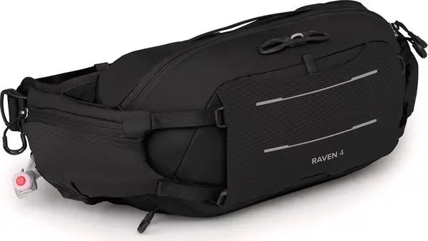 Osprey Osprey Raven 4 Black Unisex - Ruksaci i torbe Osprey - Crna - 10054184OSP-One-size - Size: One size