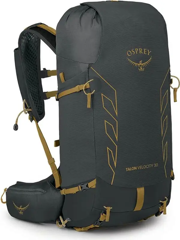Osprey Osprey Talon Velocity 30 Dark Charcoal L-XL Unisex - Ruksaci i torbe Osprey - Siva - 10043034OSP.01.L-X-L/XL - Size: L/XL