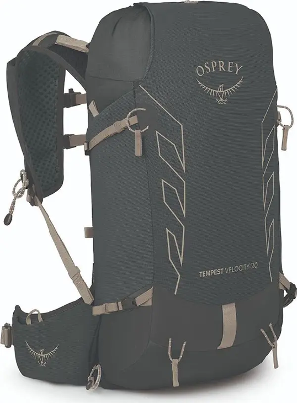 Osprey Osprey Tempest Velocity 20 Dark Charcoal WM-WL Unisex - Ruksaci i torbe Osprey - Siva - 10043047OSP.01.WML-One-size - Size: One size
