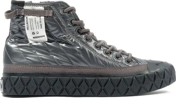 Palladium Palladium Palla Ace Re-Quilt W Gun Metal Žene - Cipele Palladium - Silver - 94325-048-M-5 - Size: 5