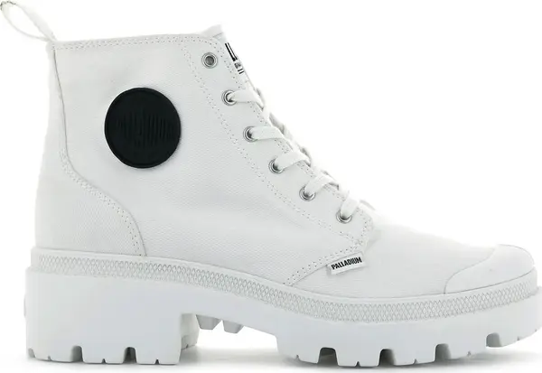 Palladium Palladium Pallabase Twill Žene - Cipele Palladium - Bijela - 96907-116-M-6.5 - Size: 6.5