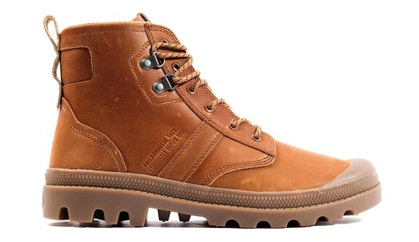 Palladium Palladium Pallabrousse Tact Leather Surf Tan