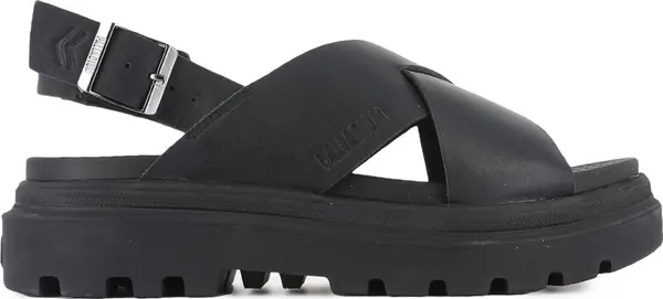 Palladium Palladium Pallacruise Crossed Black Žene - Sandale Palladium - Crna - 94461-008-M-5 - Size: 5