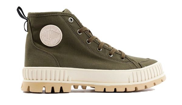 Palladium Palladium Pallashock Organic 2 Olive Night