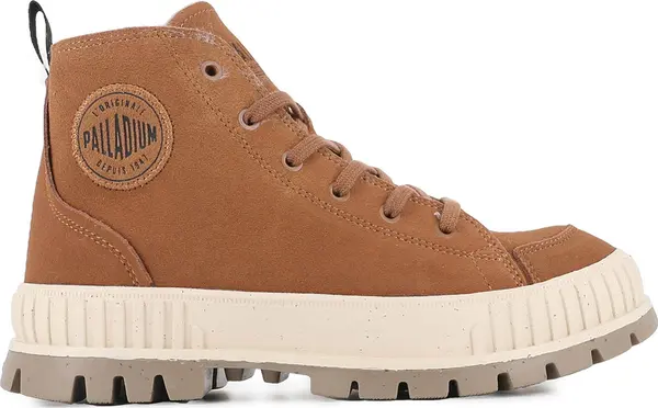 Palladium Palladium Pallashock Zip Warm Unisex - Cipele Palladium - Smeđa - 74353-257-M-6 - Size: 6