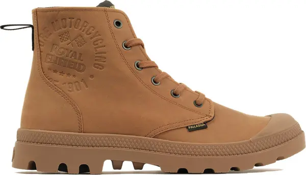 Palladium Palladium Pampa Continental Leather Royal Entfield Unisex - Cipele Palladium - Smeđa - 74373-203-M-12 - Size: 12