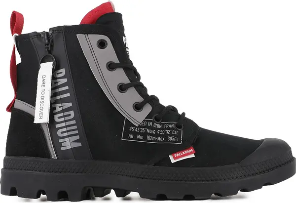 Palladium Palladium Pampa HI Dare Zip Unisex - Cipele Palladium - Crna - 79515-010-M-5.5 - Size: 5.5